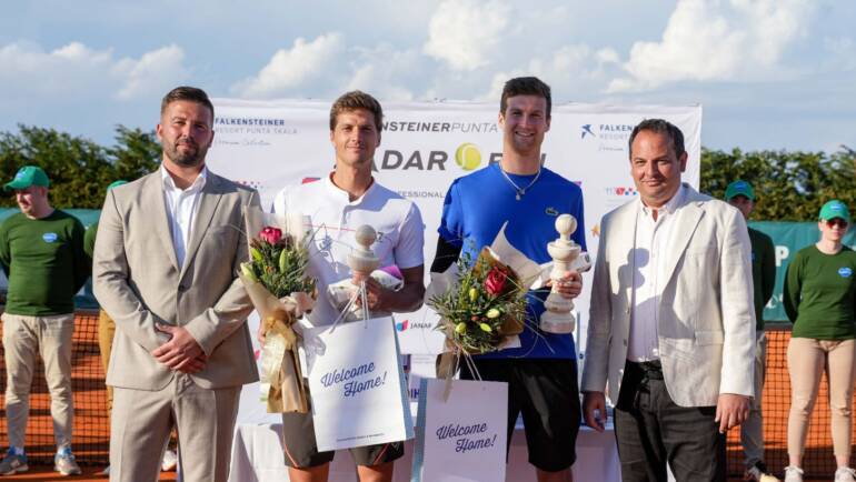 Nino Serdarušić i Francuz Manuel Guinard do naslova u paru na Falkensteiner Punta Skala Zadar Openu