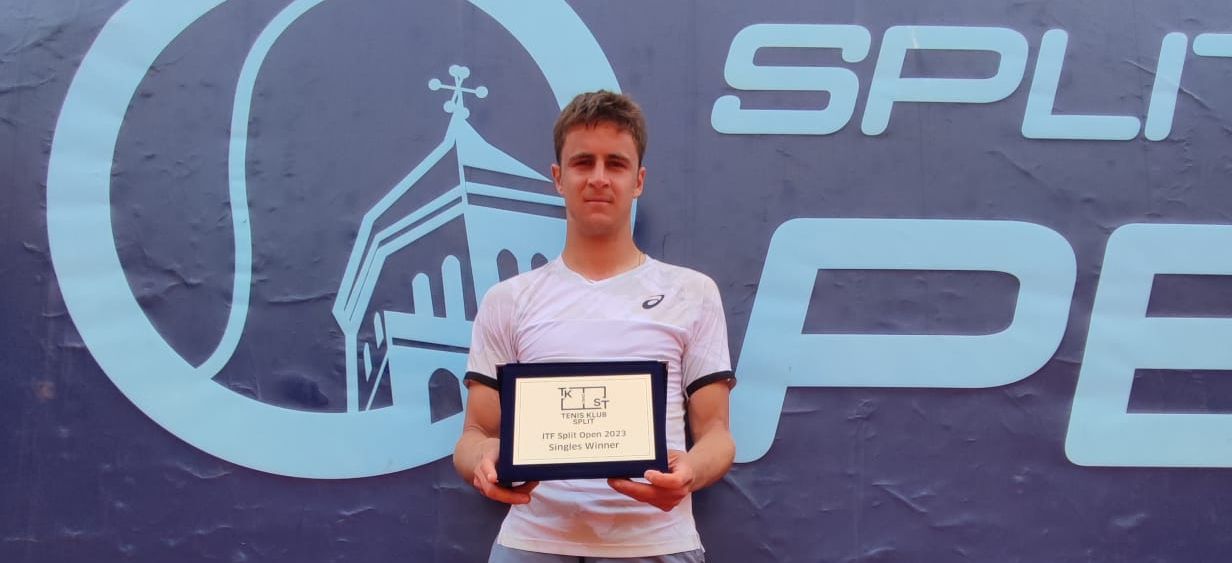 Duje Ajduković do slavlja na ITF World Tennis Touru u Splitu i šestog profesionalnog naslova u singlu!