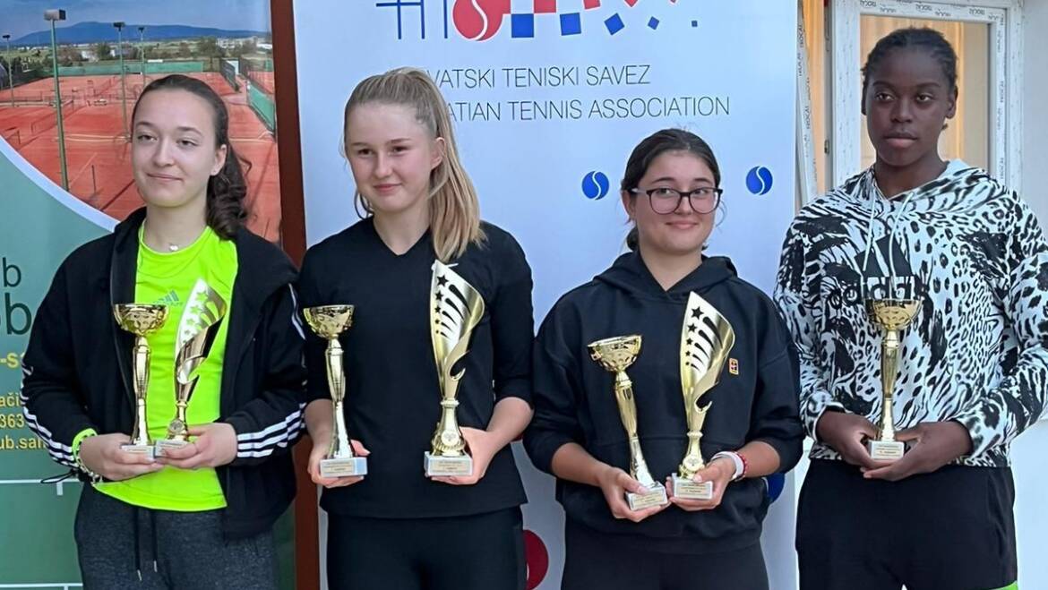 Jakov Tomić i Zara Stipčević pobjednici Otvorenog prvenstva TK Samobor 1890 do 16 godina