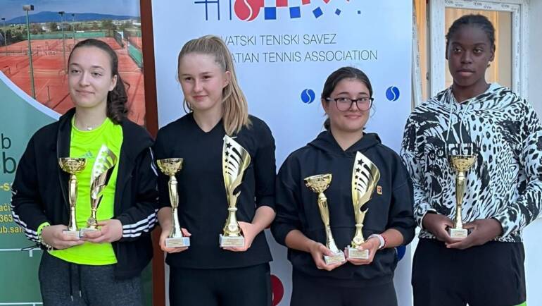 Jakov Tomić i Zara Stipčević pobjednici Otvorenog prvenstva TK Samobor 1890 do 16 godina