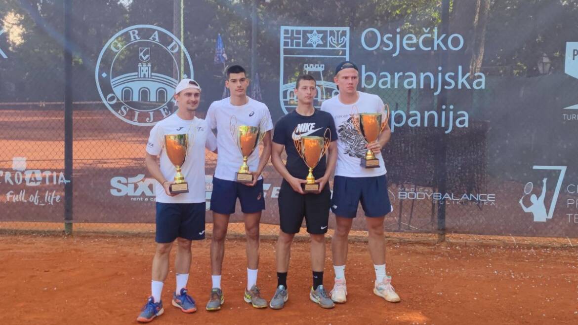 Luka Mikrut zaustavljen u polufinalu singla na Osijek Openu, osvojio naslov u paru