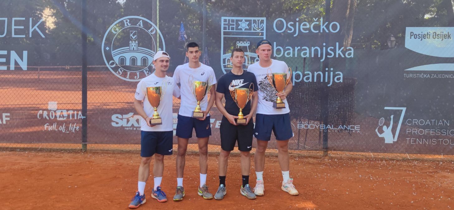Luka Mikrut zaustavljen u polufinalu singla na Osijek Openu, osvojio naslov u paru