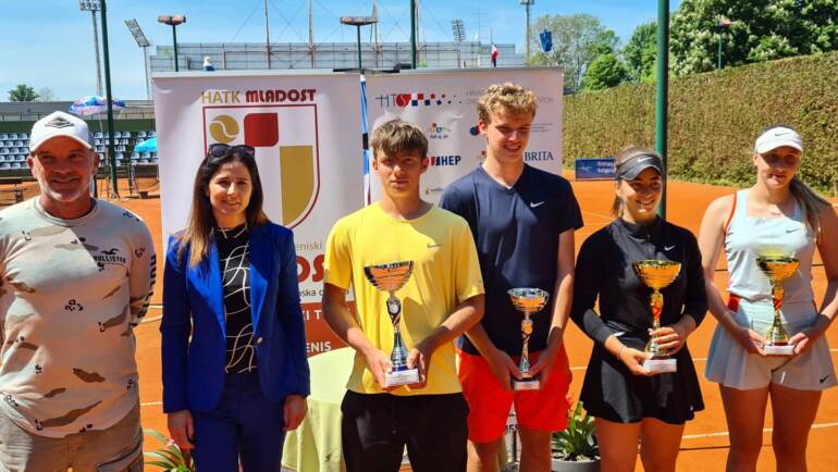 Nazar Olijnikov i Leticia Tarocco pobjednici HEP prvenstva Hrvatske do 18 godina