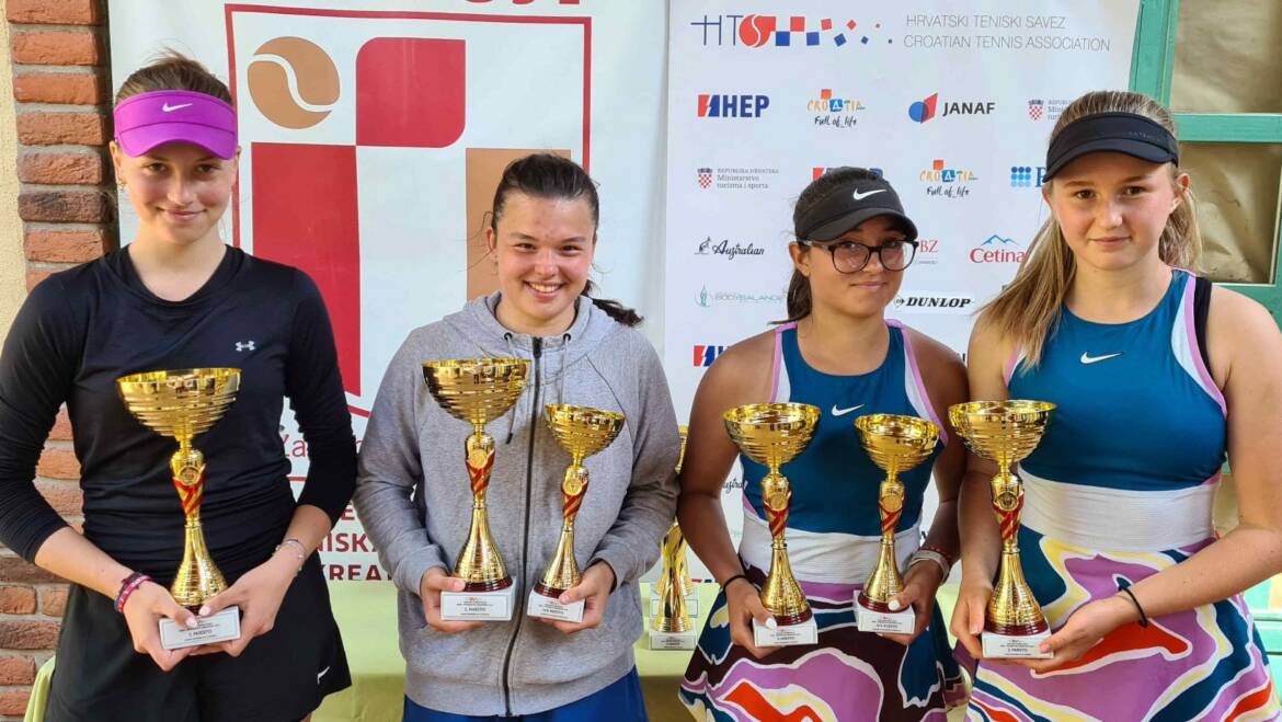 Kristian Tumbas Kajgo i Nazar Olijnikov te Leticia Tarocco i Doris Držanić u finalu HEP PH do 18 godina