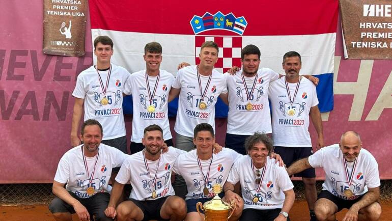 Tenisači HTK Zagreba pobjednici HEP Premijer seniorske lige, osvojili sedmi uzastopni naslov!