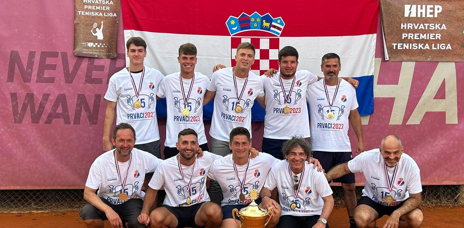 Tenisači HTK Zagreba pobjednici HEP Premijer seniorske lige, osvojili sedmi uzastopni naslov!