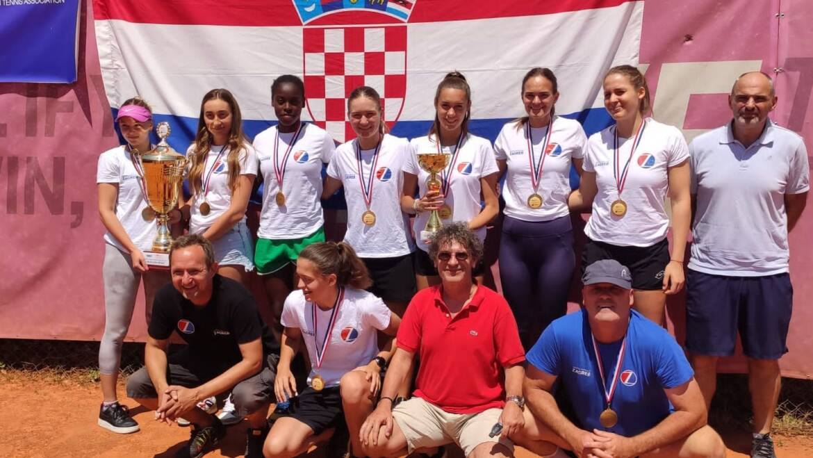 Tenisačice HTK Zagreba pobjednice Janaf Prve lige za seniorke, osvojile šesti uzastopni naslov!