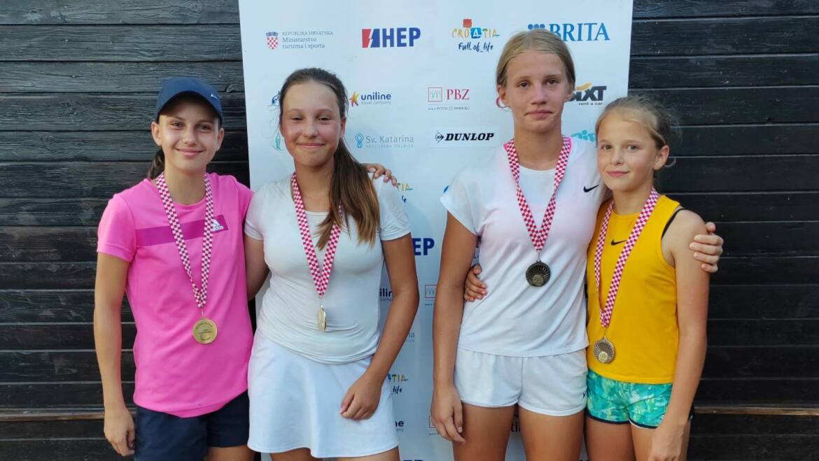 Patrick Voljavec i Mia Taslak pobjednici Otvorenog prvenstva TK Ponikve do 14 godina