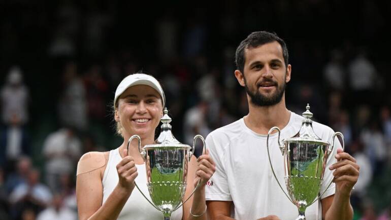 Šesti Grand Slam naslov za Matu Pavića, s Ukrajinkom Ljudmilom Kičenok osvojio Wimbledon!
