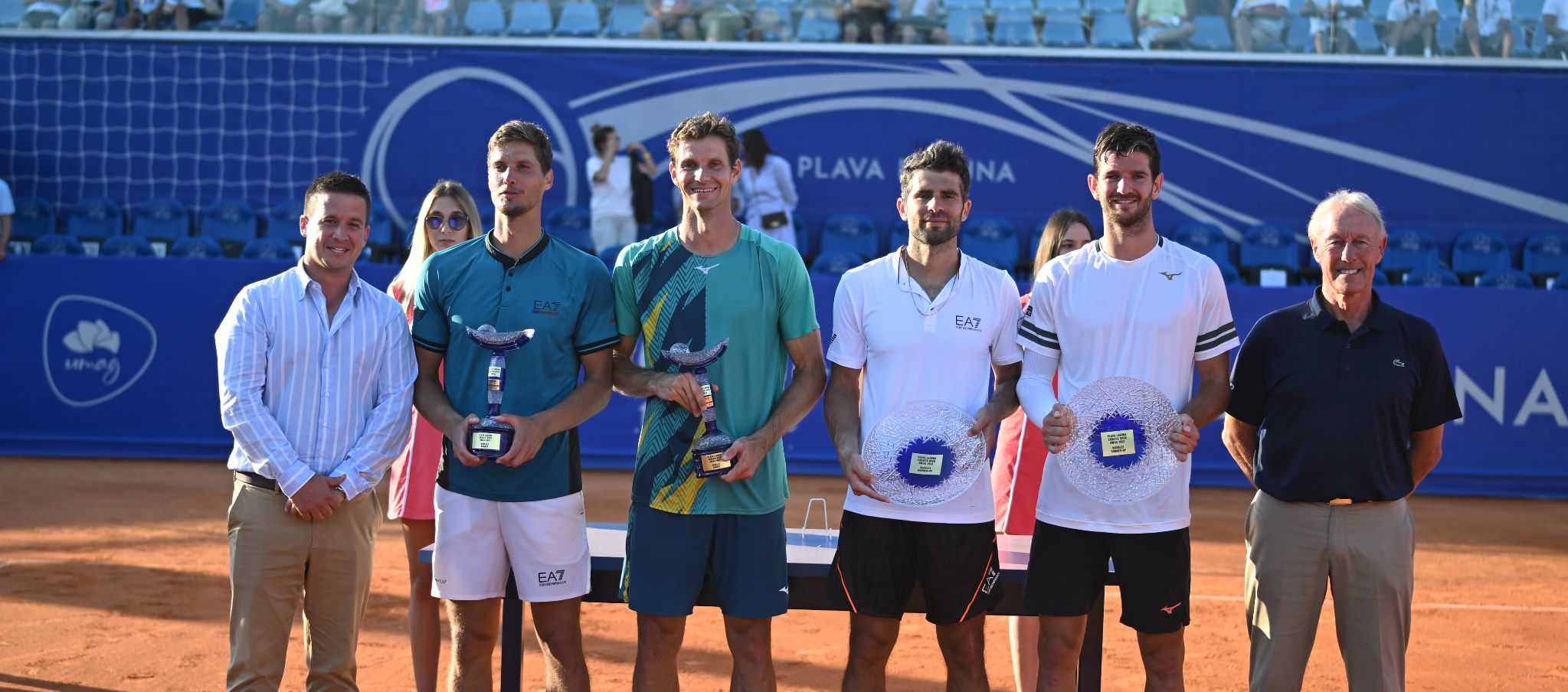 Nino Serdarušić i Blaž Rola spasili tri meč lopte i osvojili parove na 33. izdanju ATP turnira u Umagu!