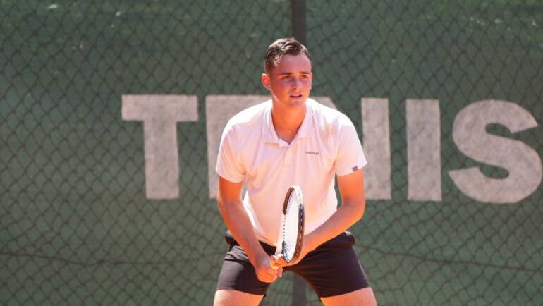 Fran Rakonić u finalu juniorskog ITF turnira u Austriji, s Lovrom Maričićem i za naslov u paru