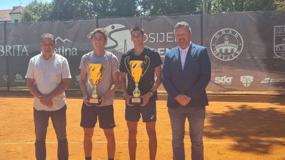 Luka Mikrut pobjednik ITF World Tennis Toura u Osijeku, osvojio prvi profesionalni naslov u singlu!