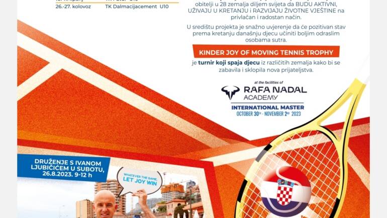 Kinder Joy of moving – druženje s Ivanom Ljubičićem!