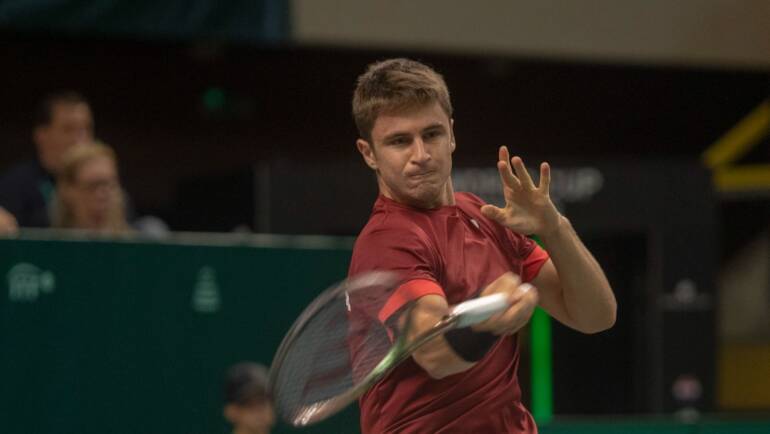Duje Ajduković izgubio u 1. kolu ATP Challengera u francuskom Brestu
