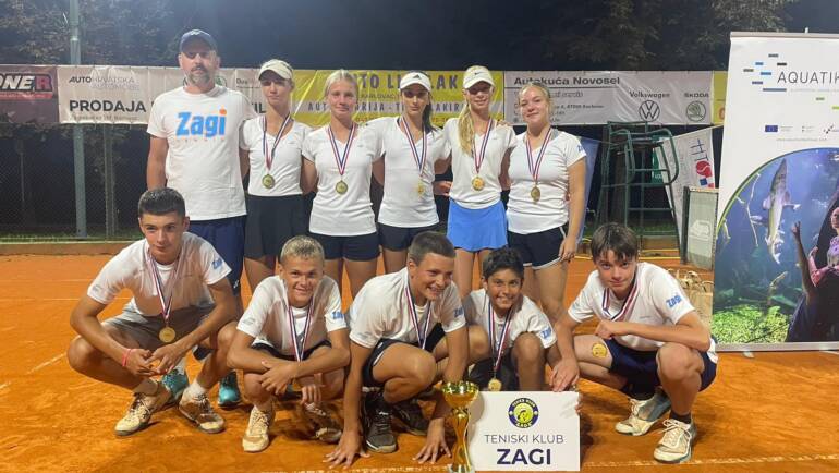 Sastav Zagija bolji od HTK Zagreba u finalu Janaf ekipnog prvenstva Hrvatske do 14 godina
