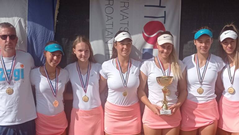 Juniorke Zagija pobjednice Janaf ekipnog prvenstva Hrvatske do 18 godina, u finalu bolje od Top Spina