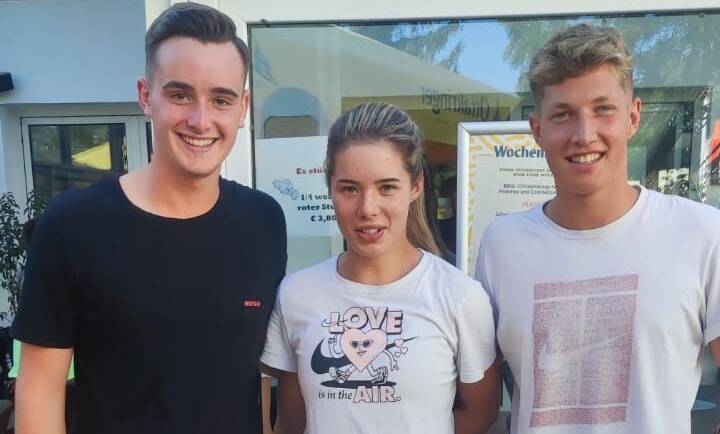 Lovro Maričić, Fran Rakonić i Luna Ivković u 3. kolu turnira u Maria Lanzendorfu