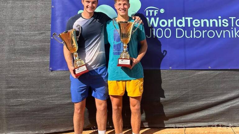 Antonio Voljavec pobjednik Dubrovnik Junior Cupa, Lovro Maričić i Fran Rakonić slavili u paru