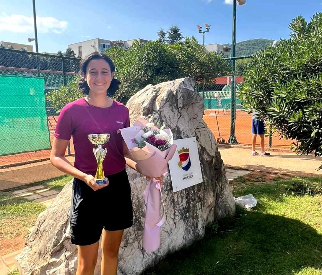 Korina Roso u Mostaru do svog prvog naslova u singlu na juniorskim ITF turnirima!