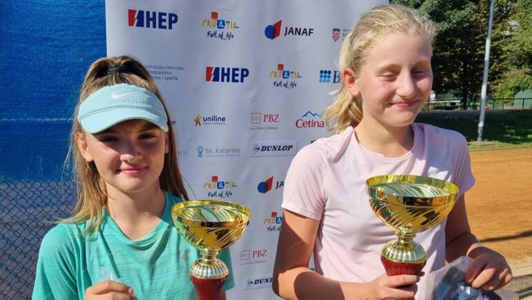 Luka Mitrović i Ana Cerović pobjednici Otvorenog prvenstva Trnja do 12 godina