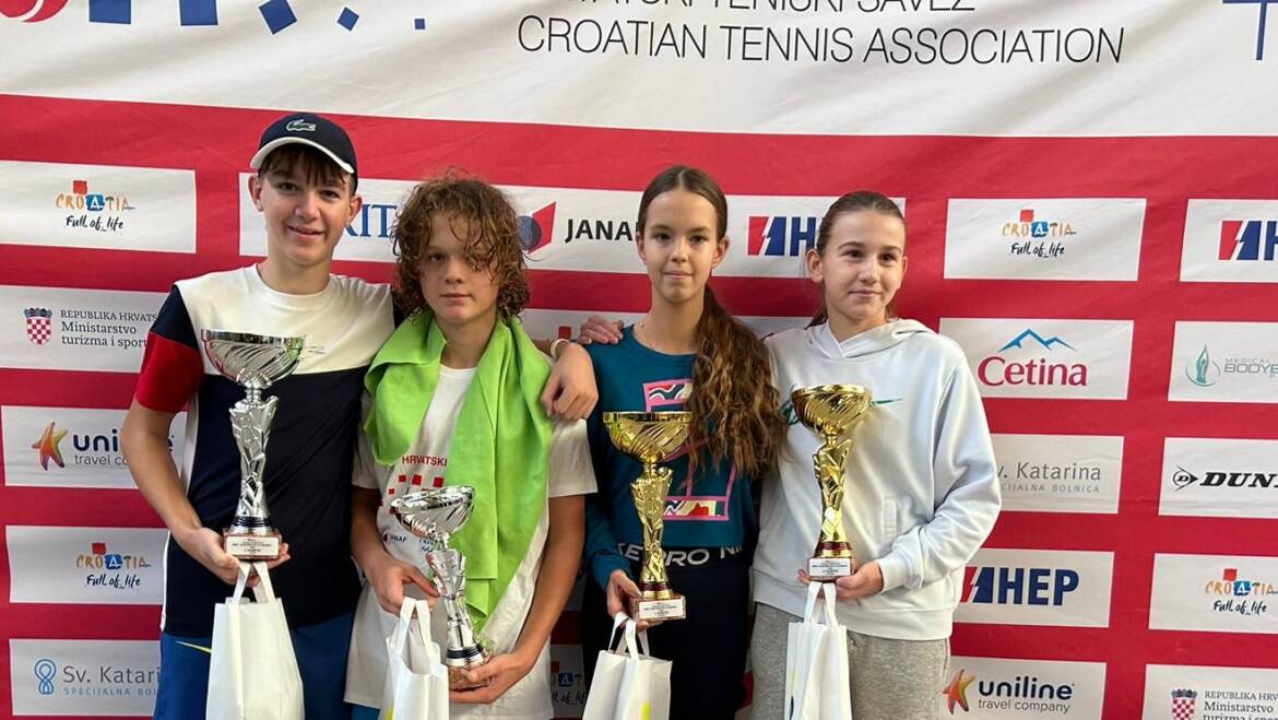Patrick Voljavec i Marta Džanić pobjednici HEP hrvatskog Mastersa do 13 godina