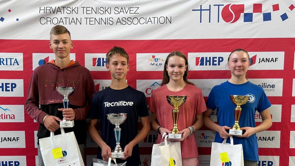 Mauro Mavračić i Mihaela Les najbolji na HEP hrvatskom Mastersu do 15 godina