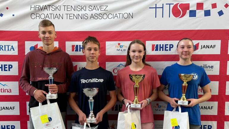 Mauro Mavračić i Mihaela Les najbolji na HEP hrvatskom Mastersu do 15 godina