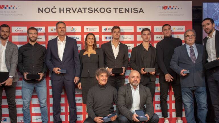 Noć hrvatskog tenisa: nagrada za životno djelo Željku Franuloviću