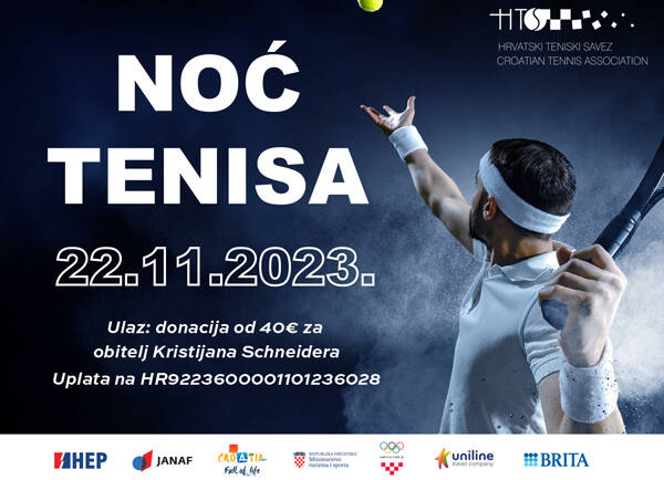 Noć hrvatskog tenisa
