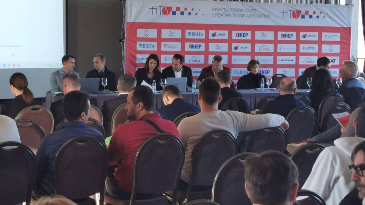 Skupština Hrvatskog teniskog saveza usvojila Statut HTS-a i izvješća za 2023. godinu