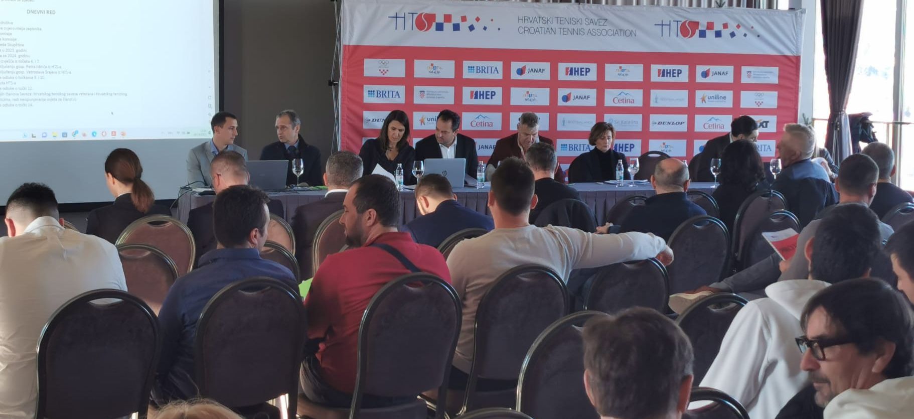 Skupština Hrvatskog teniskog saveza usvojila Statut HTS-a i izvješća za 2023. godinu