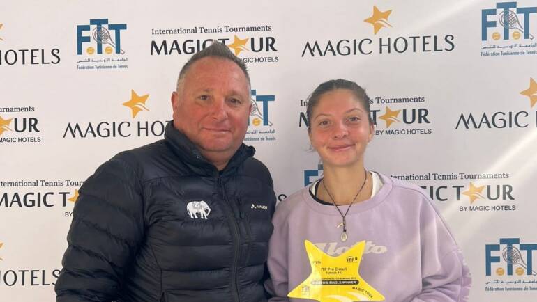 Antonia Ružić u tuniškom Monastiru do svog 7. profesionalnog naslova u singlu!