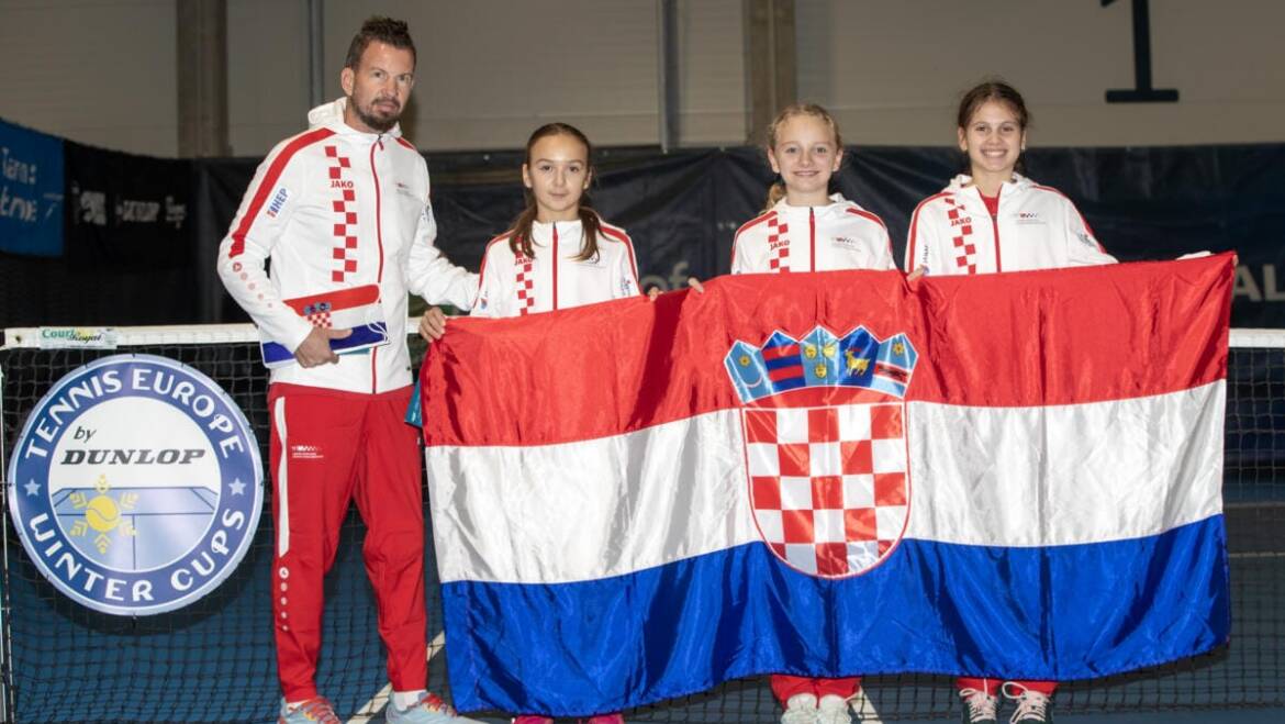 Hrvatska ženska reprezentacija do 12 godina druga na turniru Winter Cupa u Estoniji