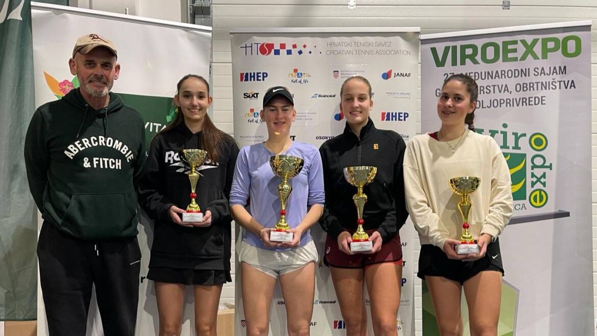 Chiara Jerolimov i Lorena Tomić u završnici HEP dvoranskog PH do 18 godina za juniorke