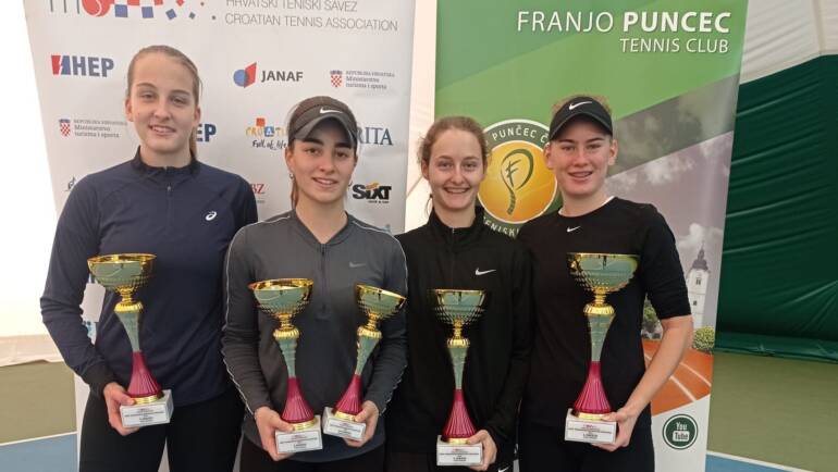 Ria Derniković Novaković i Korina Roso u završnici HEP dvoranskog prvenstva Hrvatske za seniorke