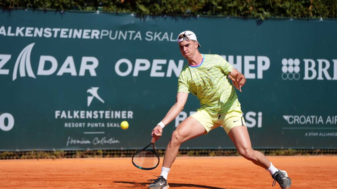 Dino Prižmić zaustavljen u 2. kolu Falkensteiner Punta Skala Zadar Opena