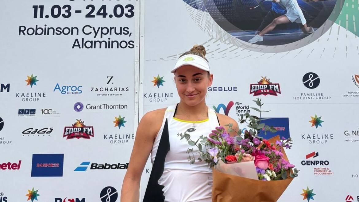 Lucija Ćirić Bagarić u ciparskom Alaminosu do osmog profesionalnog naslova u singlu!