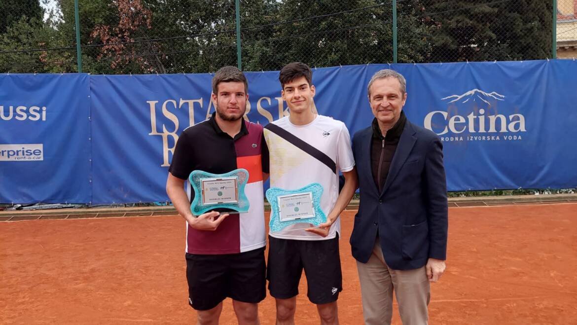 Luka Mikrut i Mili Poljičak do naslova pobjednika ITF World Tennis Toura u Opatiji