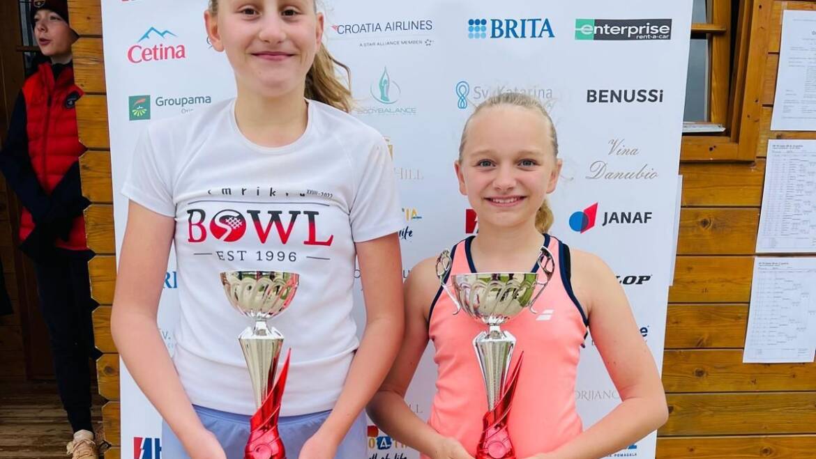 Leon Motušić i Ana Marija Rebić najbolji na Otvorenom prvenstvu TK Zadar 08 do 12 godina