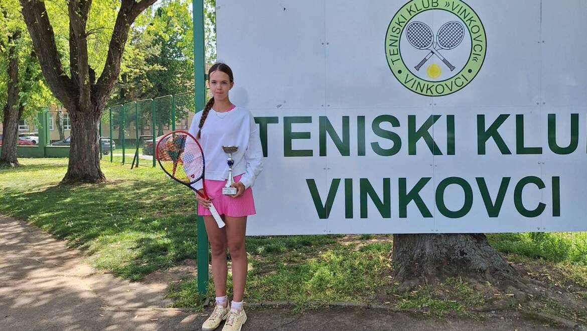 Marta Džanić u Vinkovcima do drugog naslova u singlu na Tennis Europe turnirima