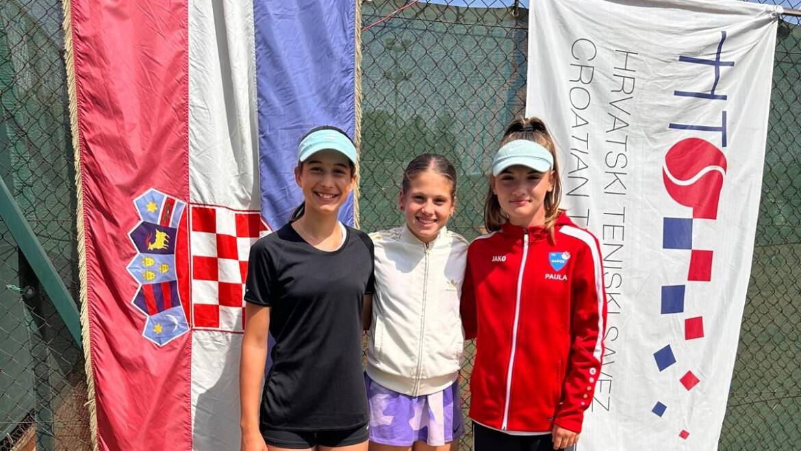 Luka Mitrović, Joakim Bobanović i Paula Smolčić u polufinalu Croatia Cupa u Čakovcu