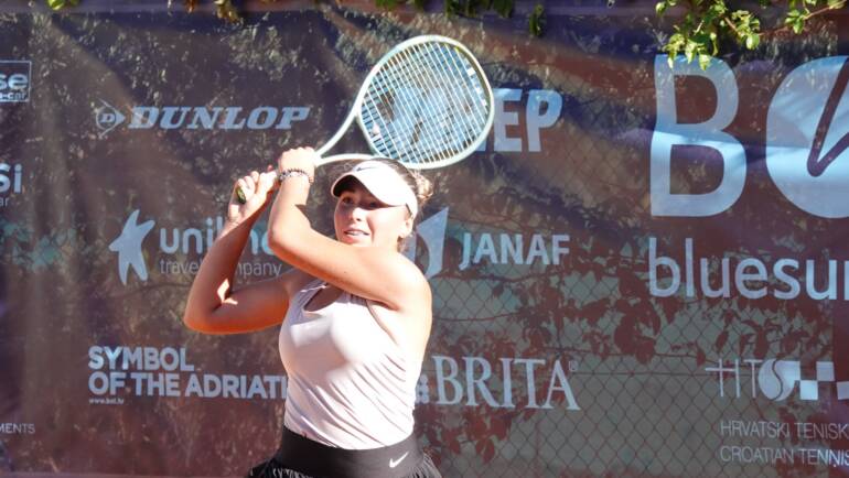 Dora Mišković, Sara Svetac i Stella Knez bez 2. kolu na ITF World Tennis Touru u Bolu