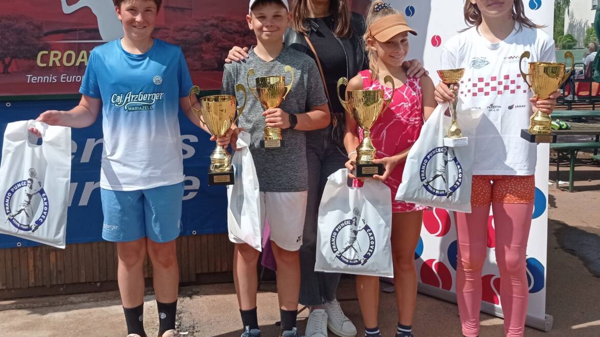 Luka Mitrović i Paula Smolčić izgubili finalne susrete Croatia Cupu u Čakovcu