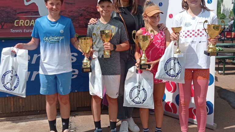 Luka Mitrović i Paula Smolčić izgubili finalne susrete Croatia Cupu u Čakovcu