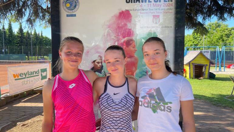 Nika Čakarun i LIli Kordić izborile polufinale Tennis Europe turnira u Mariboru