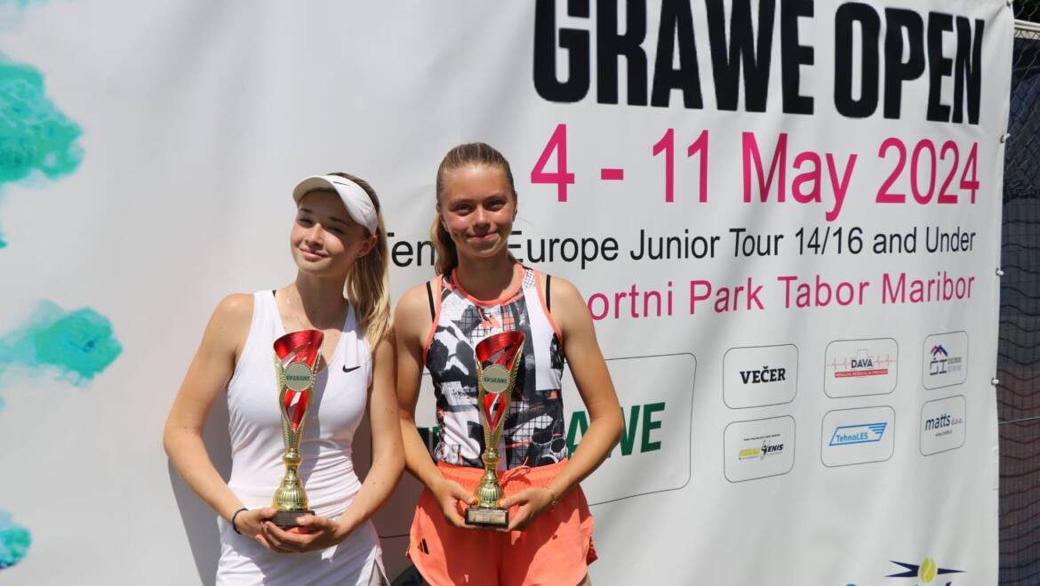 Nika Čakarun i Lili Kordić u finalu Maribora, naše igračice i do naslova u konkurenciji parova