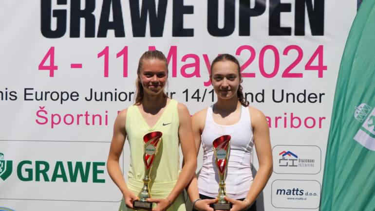 Nika Čakarun pobijedila Lili Kordić za naslov na Tennis Europe turniru u Mariboru