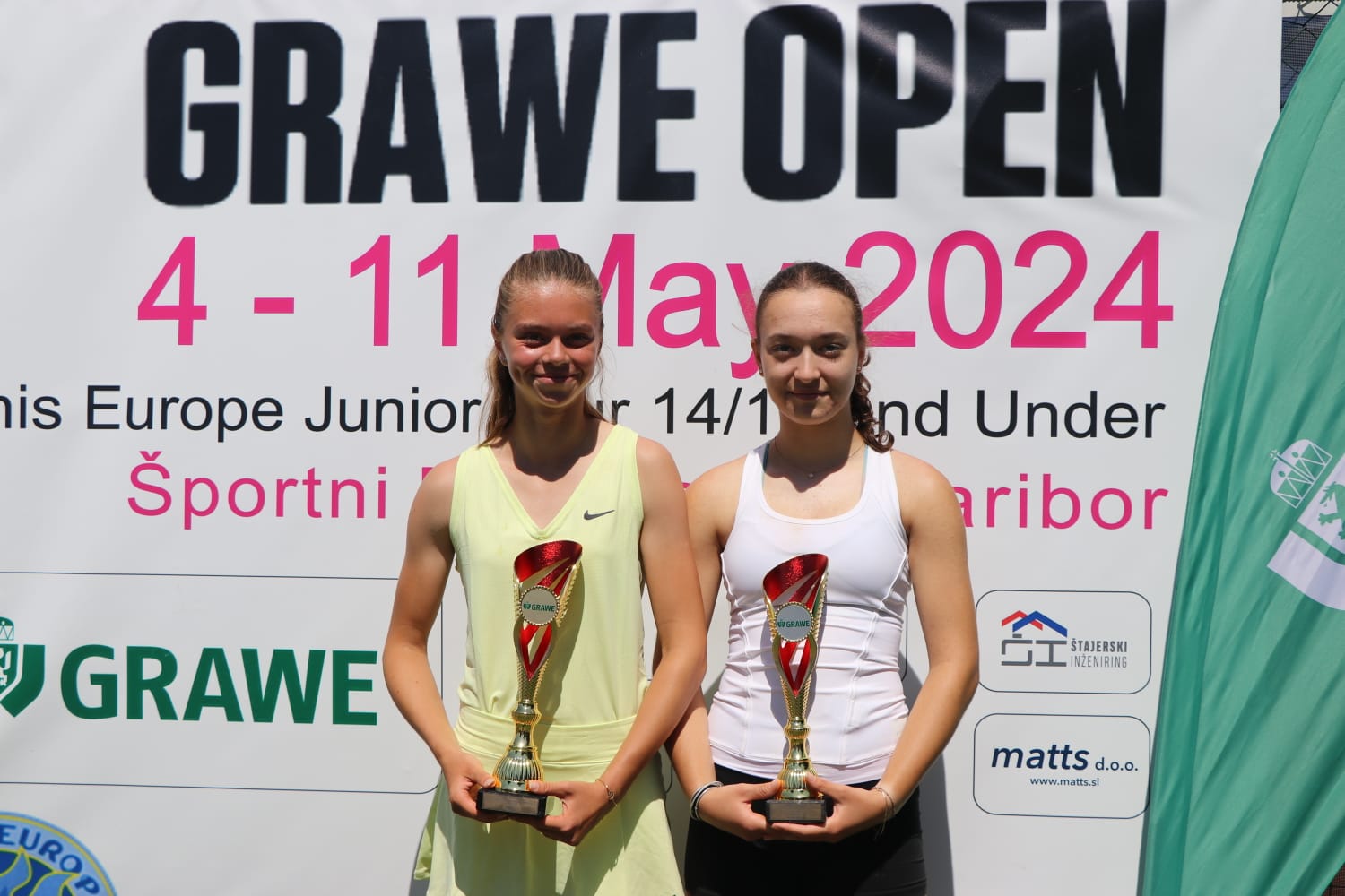 Nika Čakarun pobijedila Lili Kordić za naslov na Tennis Europe turniru u Mariboru