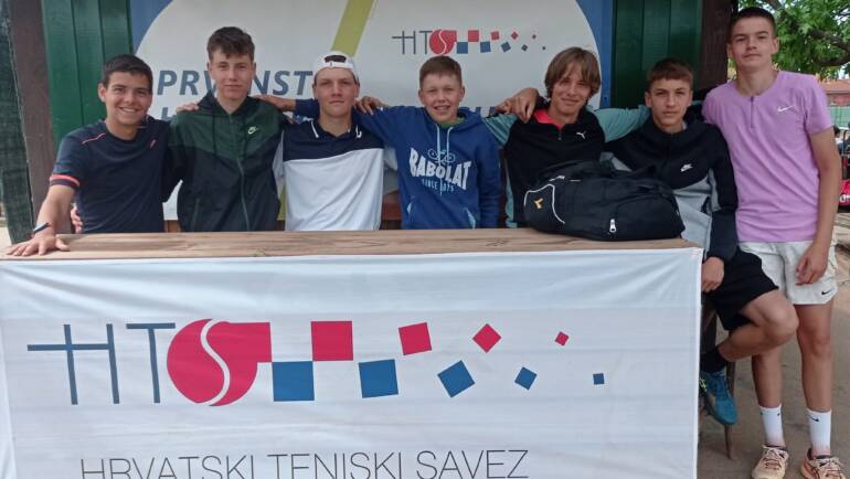 Poznati polufinalni parovi HEP prvenstva Hrvatske do 16 godina u Čakovcu