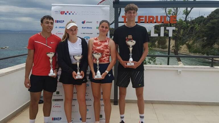 Poznati svi pobjednici u konkurenciji parova na HEP prvenstvu Hrvatske do 18 godina u Splitu